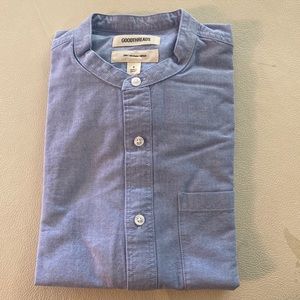 Goodthreads denim button down NWT